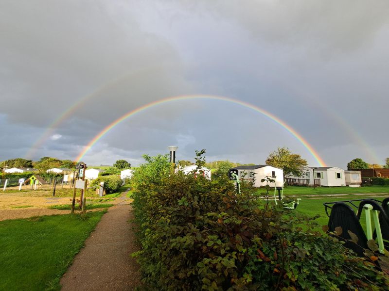 pommiers 76 vue camping arc en ciel